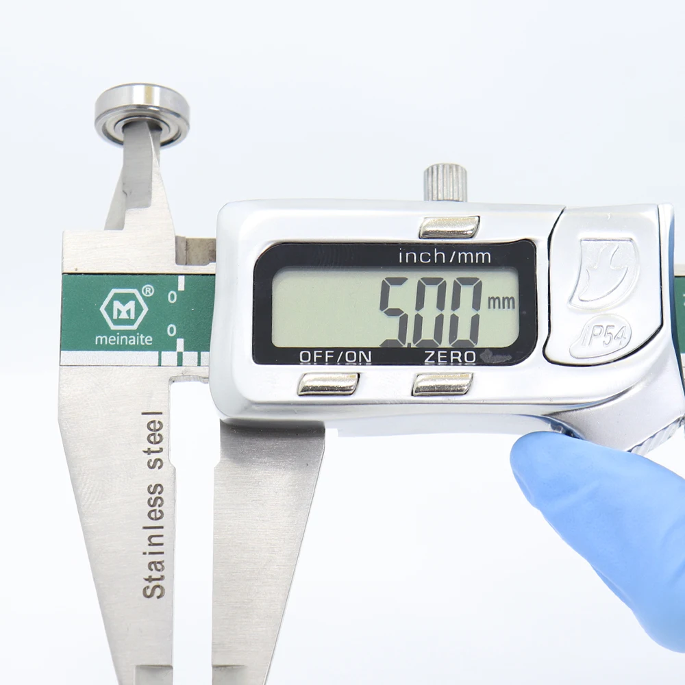 Шариковые подшипники из нержавеющей стали S695ZZ шариковые 5*13*4 мм (10 шт.) роликовые