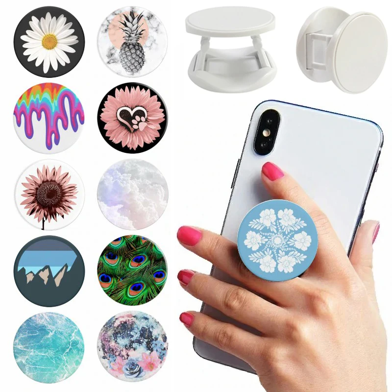 Попсокет для телефонов съемный выдвижной держатель телефона популярный