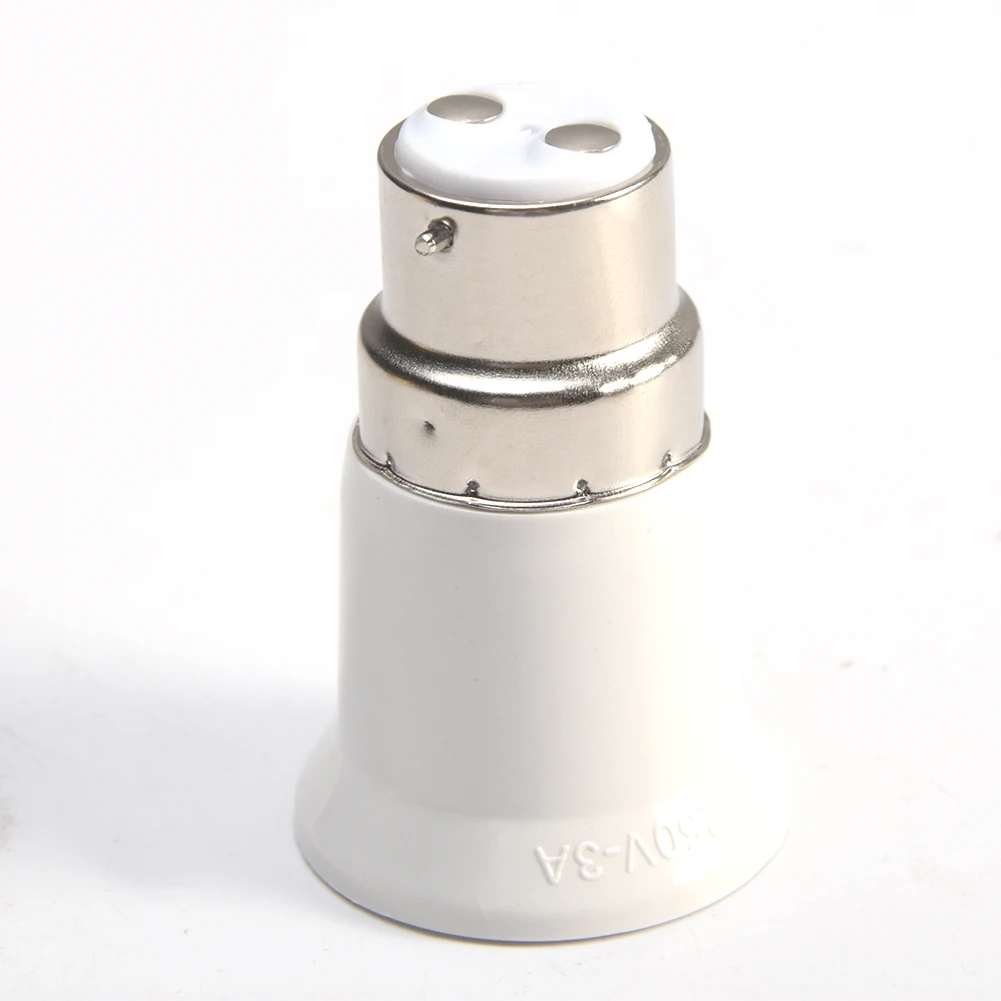 

Base B22 To E27 Socket Durable Lamp Holder Screw Converter Led Anti-burning Light Bulb Adapter
