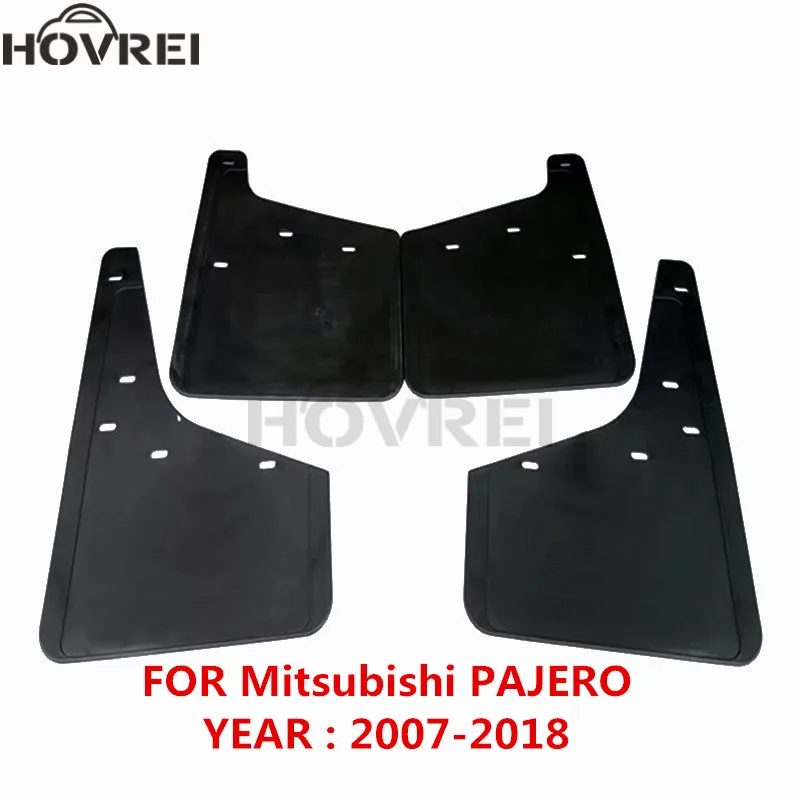 Для Mitsubishi Pajero Montero 2007 2018 Брызговики для автомобиля переднее и заднее крыло
