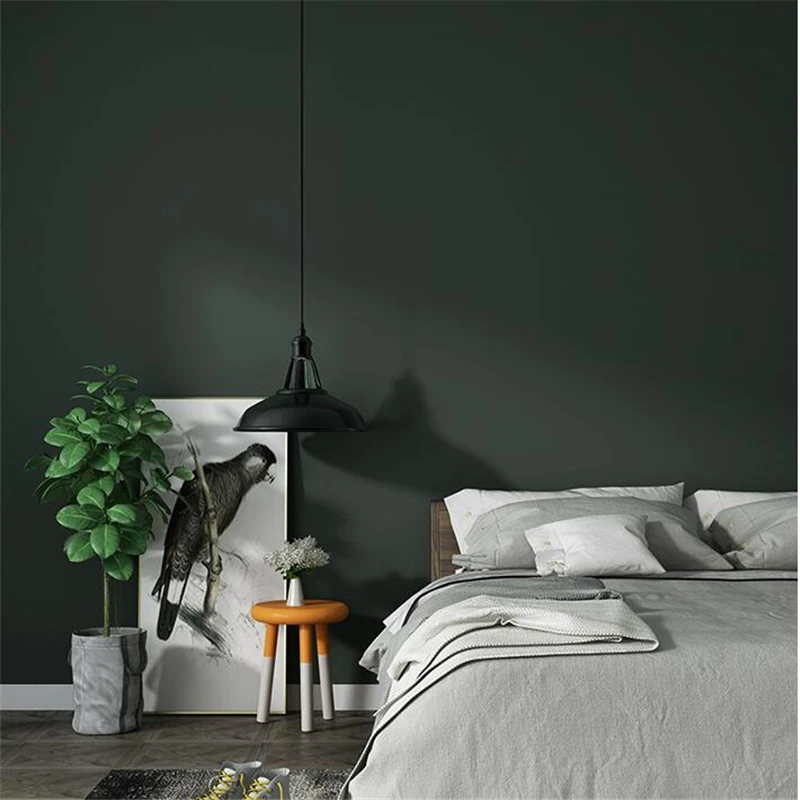 Обои из чистого пигментированного материала в современном минималистичном