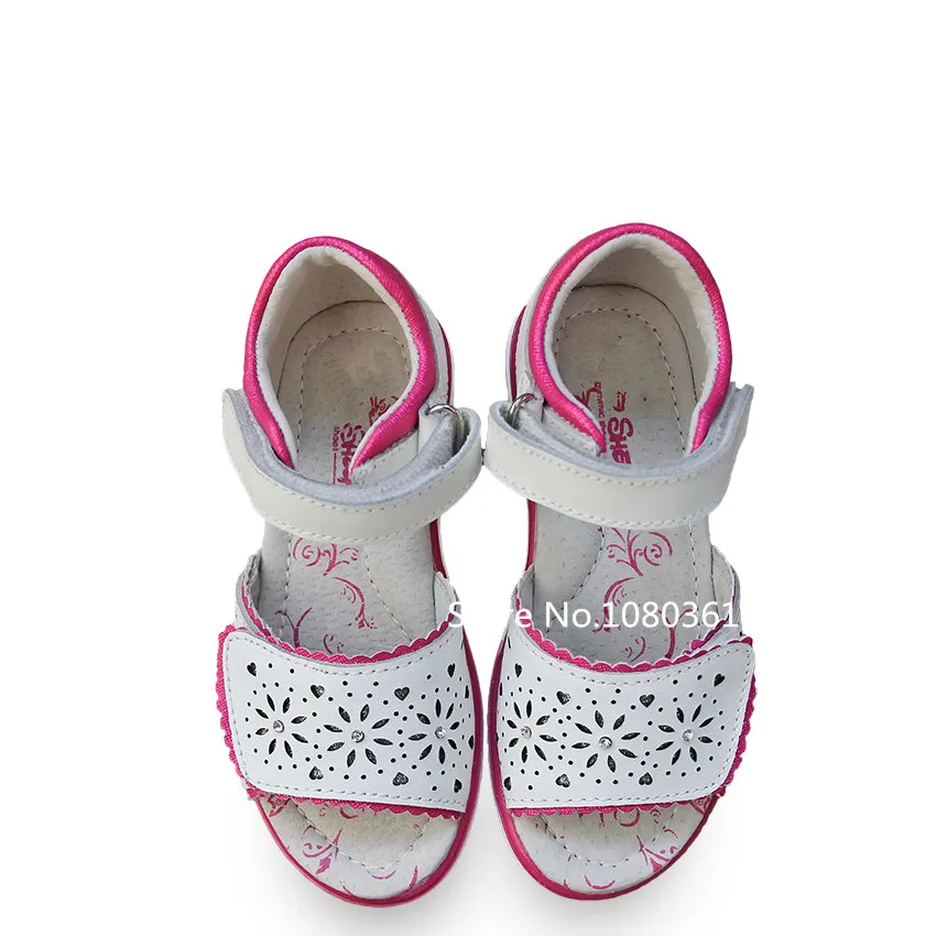 1 пара ортопедические сандалии из натуральной кожи для девочек 17 20 2 см|children