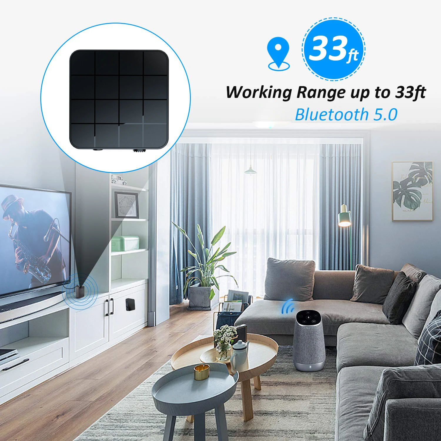 Kebidu 3 в 1 Bluetooth 5 0 аудио передатчик приемник мм Беспроводной адаптер стерео донгл