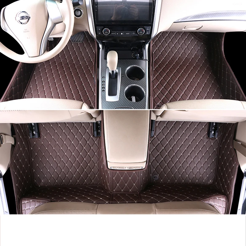 Lsrtw2017 кожаные автомобильные коврики для nissan teana Maxima Cefiro 2003-2008 2004 2005 2007 2006 1st поколения j31 ковер