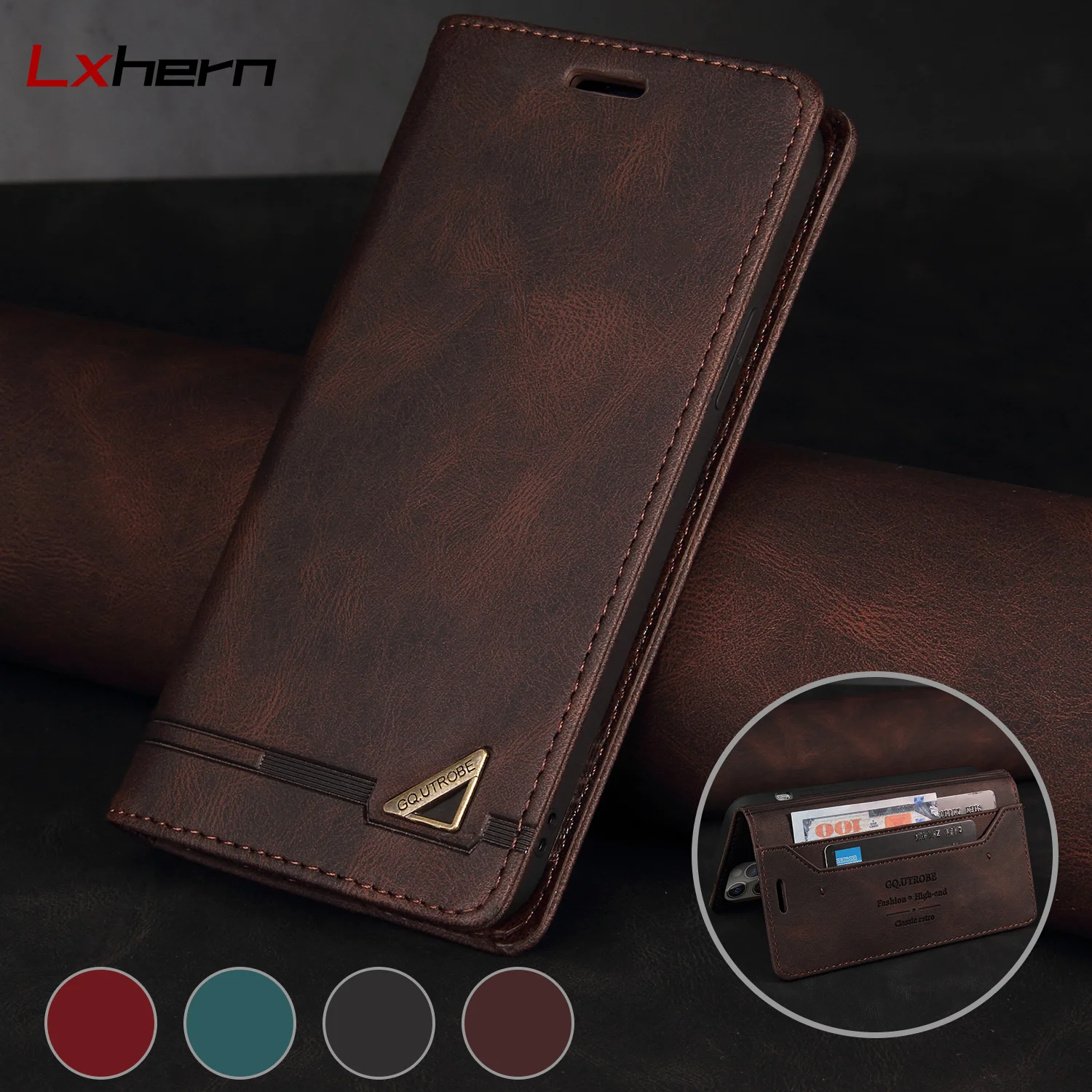 

Flip Leather Wallet For Huawei P40 P30 P20 Pro Lite Phone Case Huawei Y6P Honor 9X 9s P Smart 2019 Anti-fall Phone Cover