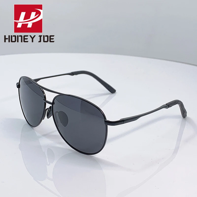 Солнцезащитные очки авиаторы UV400 для мужчин и женщин поляризационные в