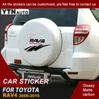 Подходит для Toyota Rav4 2006-2019 автомобильные наклейки запасное колесо внедорожник 4WD графические виниловые автомобильные запасные шины Декоративные наклейки для фотографий