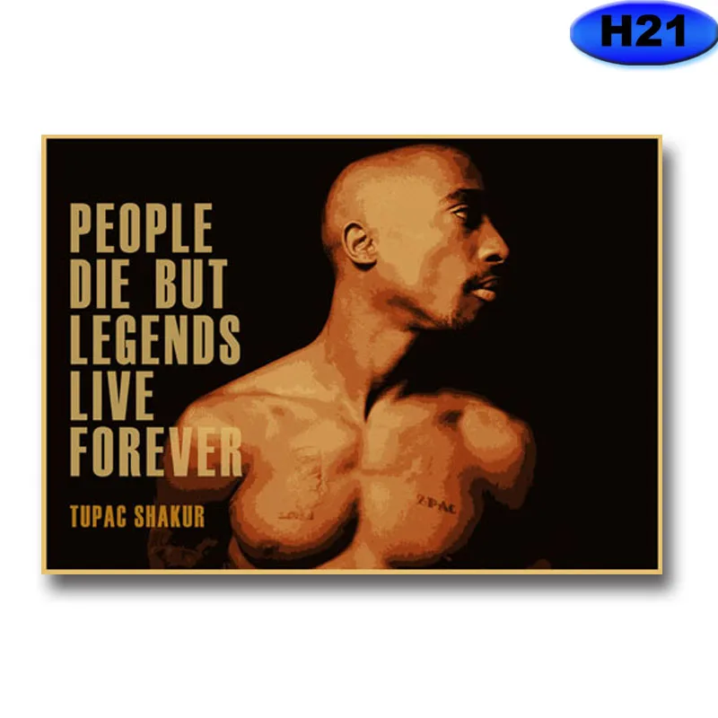 Модный редкий ретро крафт-бумага картины плакаты и принты настенные украшение