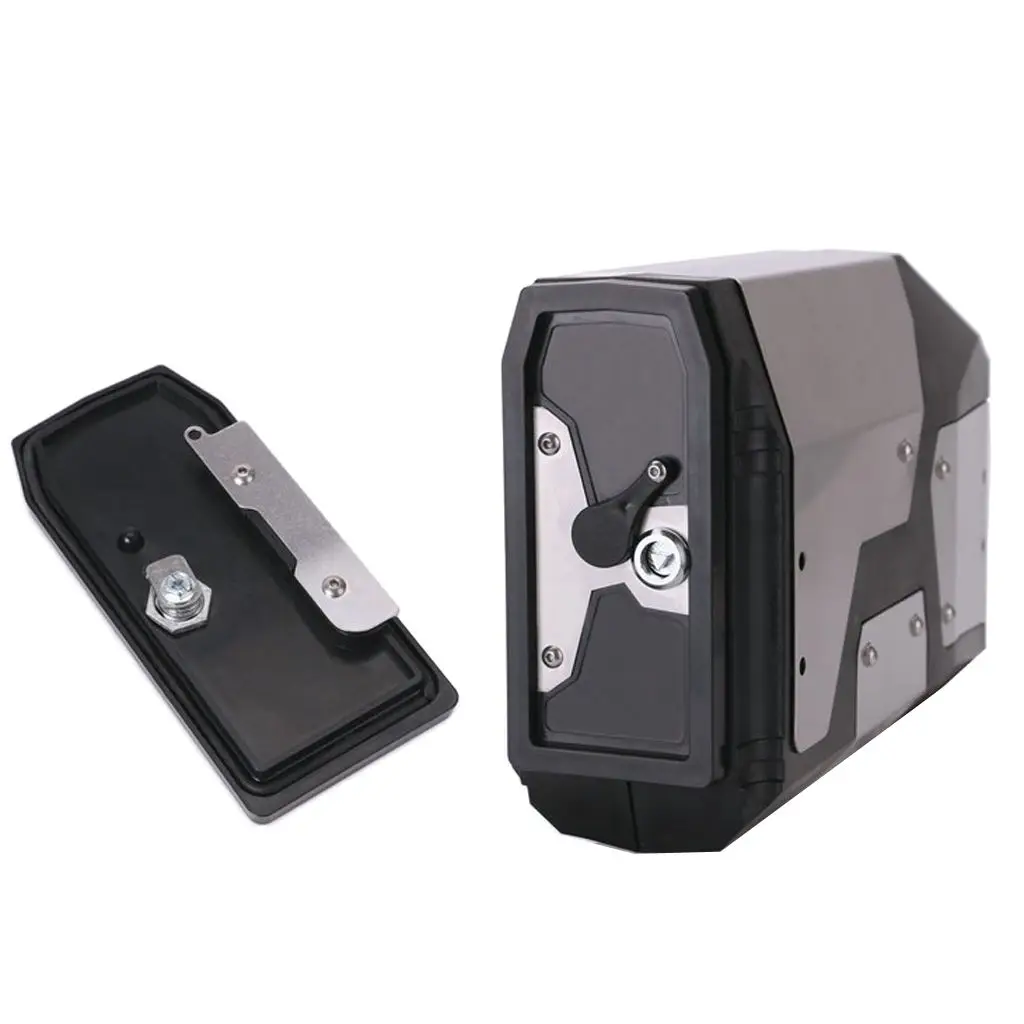 

Motorcycle Saddle Bag Side Case Cargo Tail Box Rear Luggage Box
