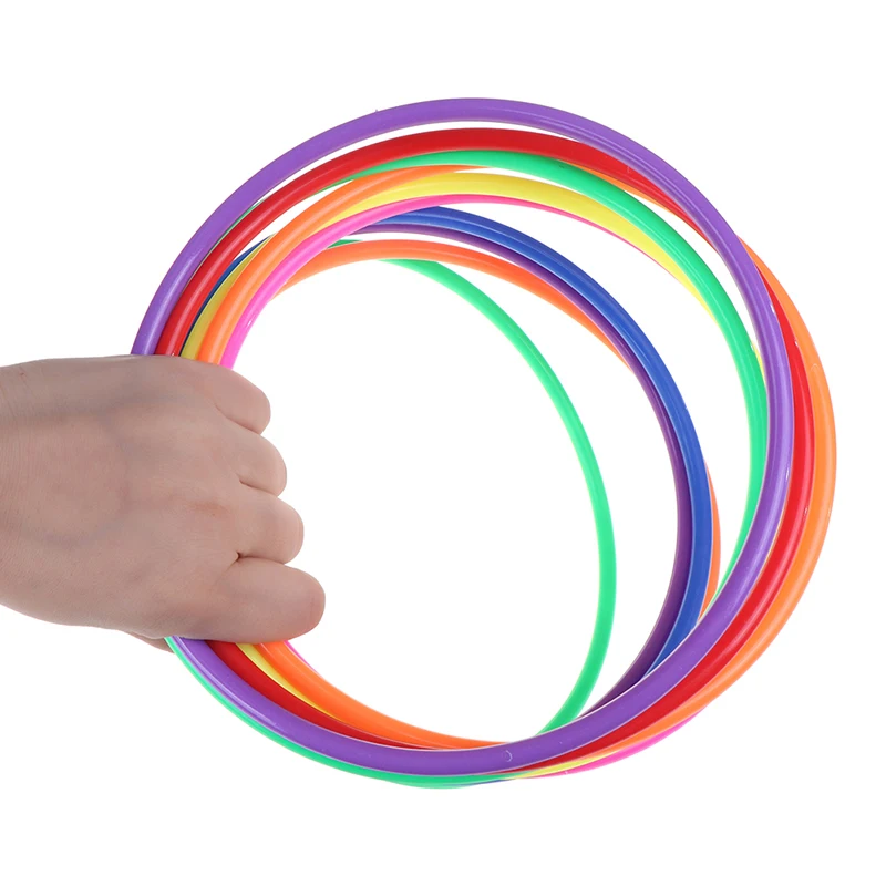 5 Pcs Throwing Ring Game Educational Funny Circle Toy Kids Children Gift Outdoor Games Plastic | Игрушки и хобби