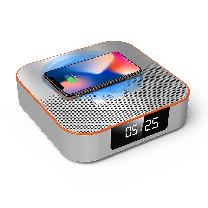 

JBL Dcs3500 Desktop Bluetooth Audio Mobile Phone Wireless Charging Speaker Mini Alarm Clock FM Radio Audio
