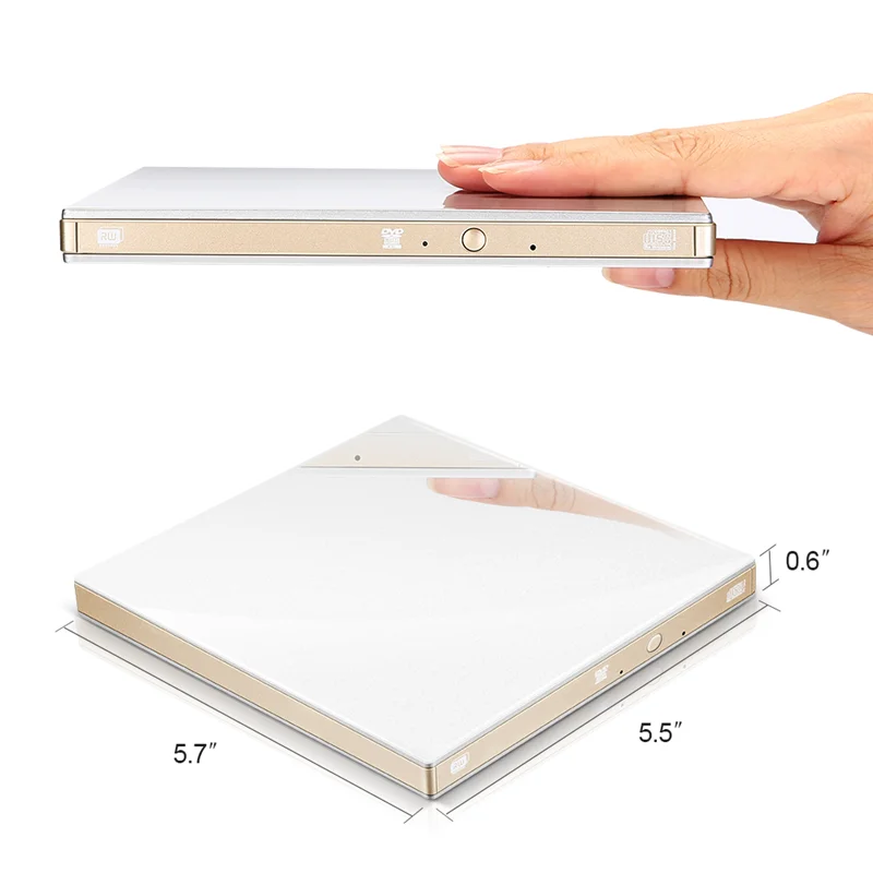 USB 3 0 DVD привод Оптический CD ROM проигрыватель RW горелка для ноутбука компьютера ПК