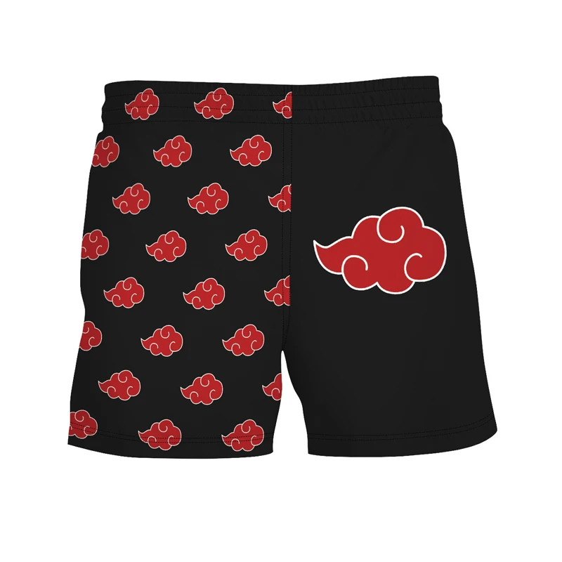 

Harajuku Anime Digital Printed Bathing Shorts Men Summer Beach Shorts Mens Clothing Casual Beach Wear Short Pants Men Net Inside