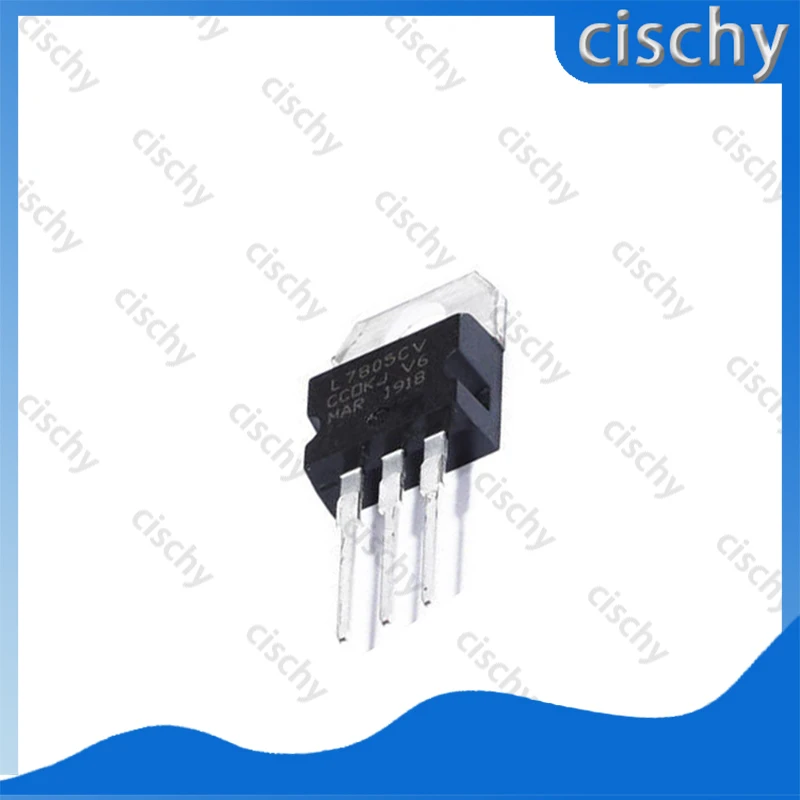 10 шт./лот L7805CV L7805 7805 LM7805 KA7805 TO-220 новая и оригинальная искусственная кожа