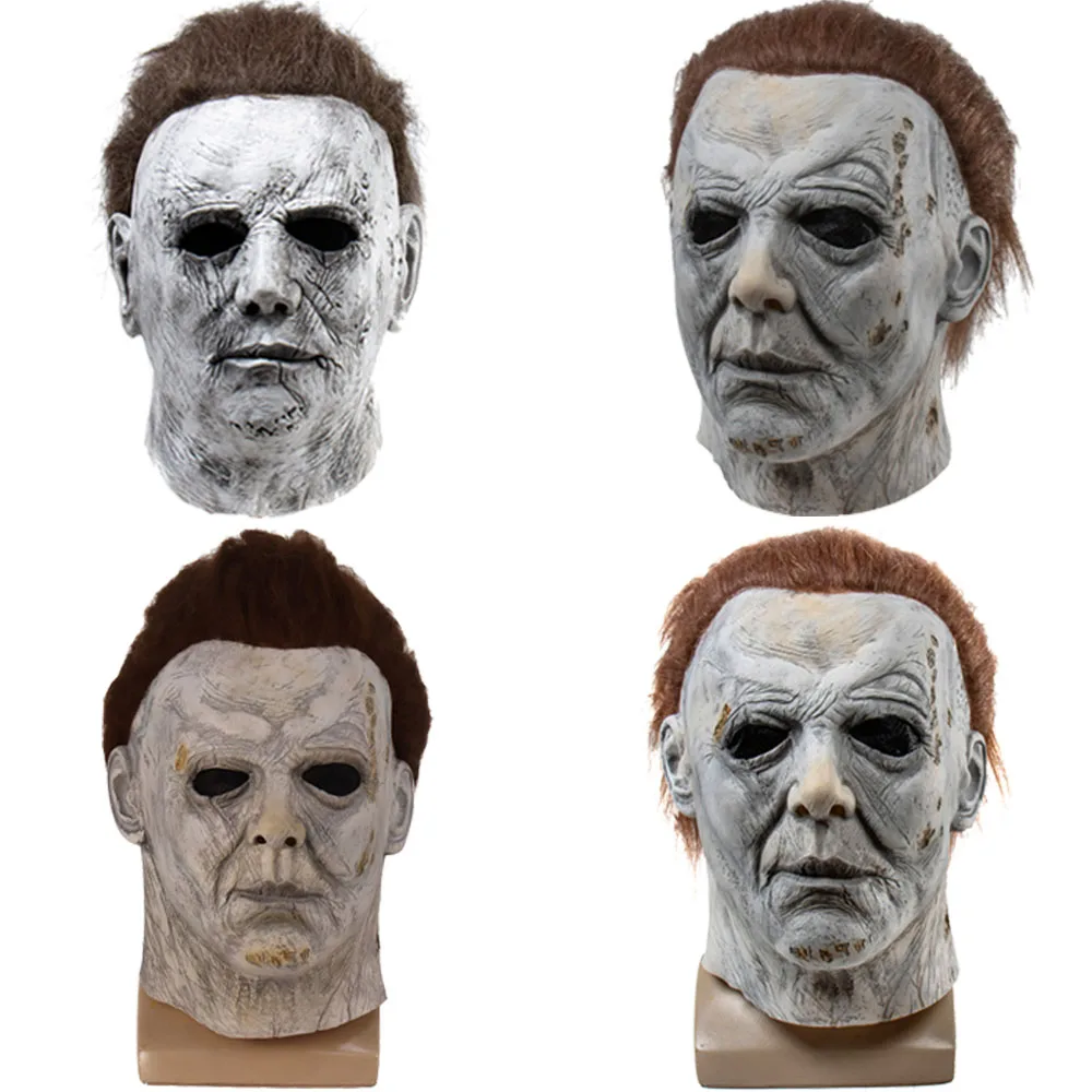 Фильм 1978 Хэллоуин Майкл Майерс латексные маски няня убийства Косплей Джокер