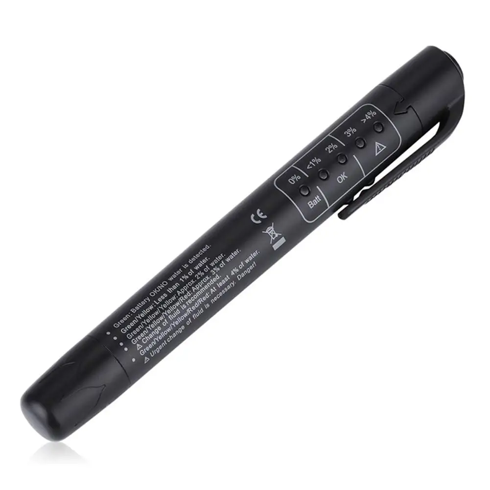 

Тестер тормозной жидкости, устройство для диагностики гидравлической жидкости с 5 светодиодный ными индикаторами