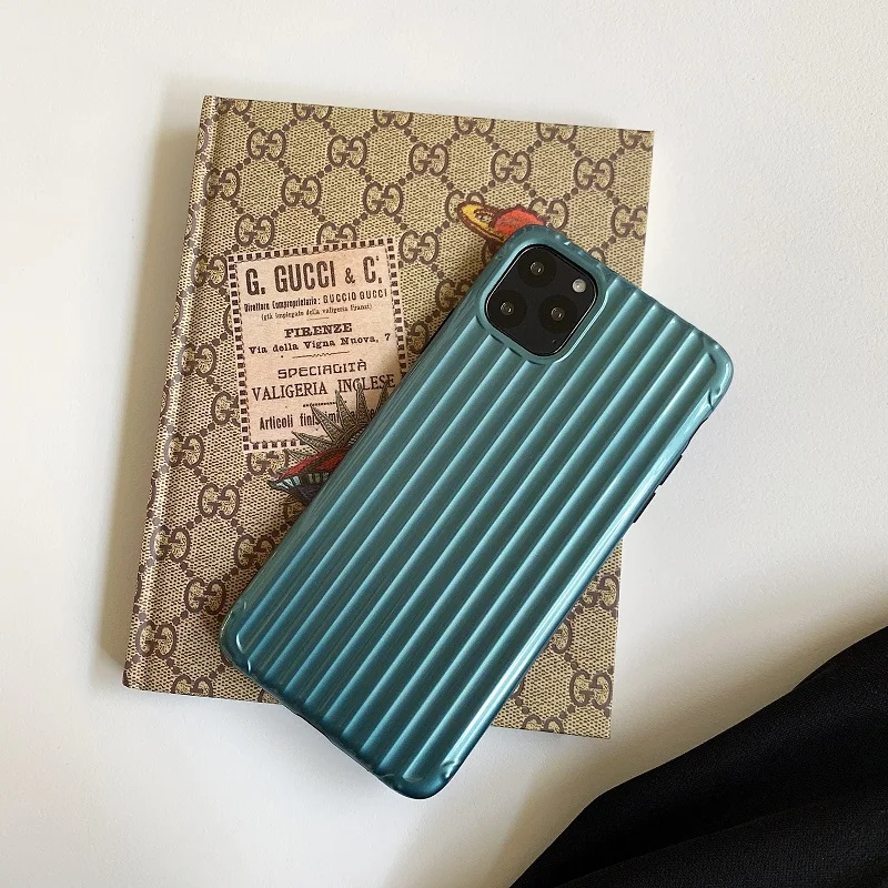 Для iPhone 11 2019 чехол для чемодана Поздняя Ночь зеленый Поддержка беспроводной