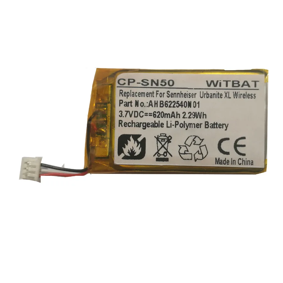 

620mAh Battery for Sennheiser Urbanite XL