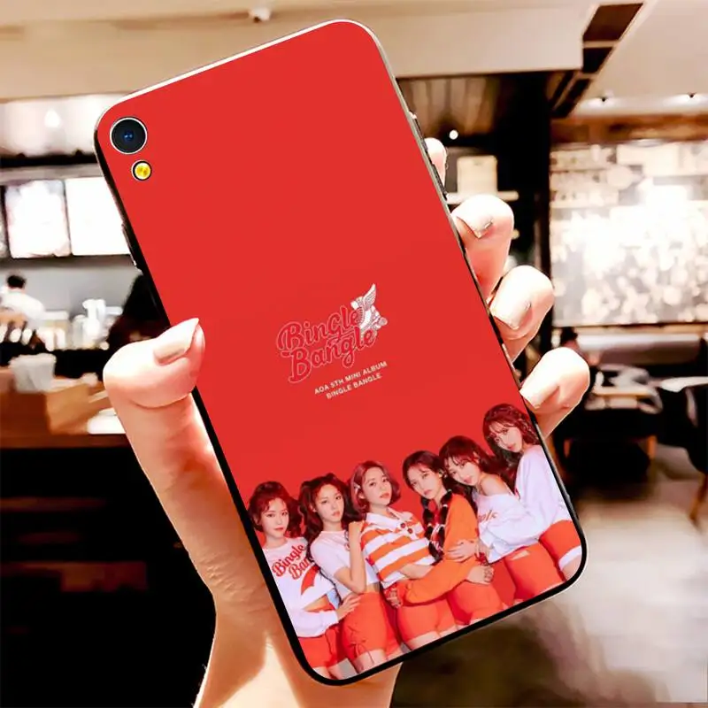 PENGHUWAN kpop AOA Ace Of Angels &quotсделай сам&quot Роскошный чехол для телефона Vivo Y91c Y17 Y51 Y67 Y55 Y93