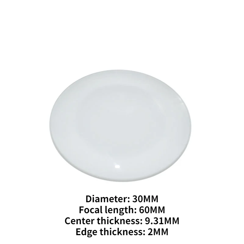 

Diameter 40mm Focal Length 60mm Optical Glass K9 Plano Convex Lens Coating Optional Optical Focusing Lens for Optical Laboratory