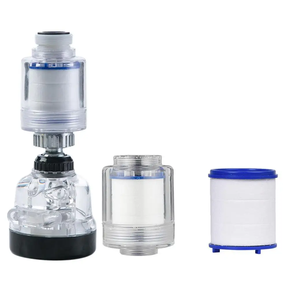 

1PC Pressurized Shower Double Faucet Shower Conversion Filter PP Cotton Medical Stone Filter