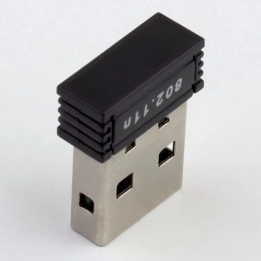 Миниатюрный USB Wi-Fi адаптер 150 Мбит/с 802.11b/g/n беспроводная сетевая карта LAN для
