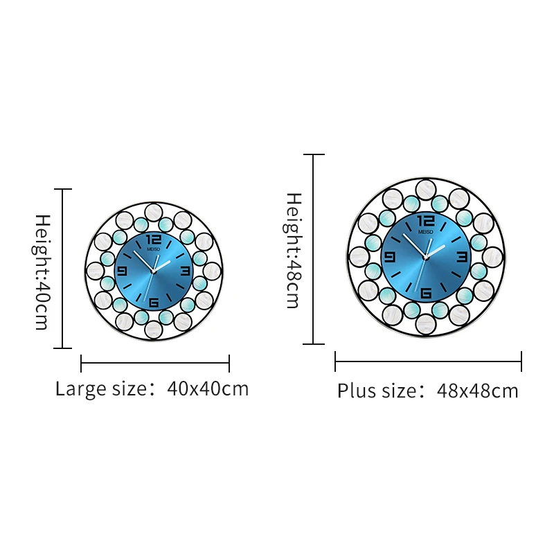 MEISD качество акриловые настенные часы с печатью под дерево подвесное настенное