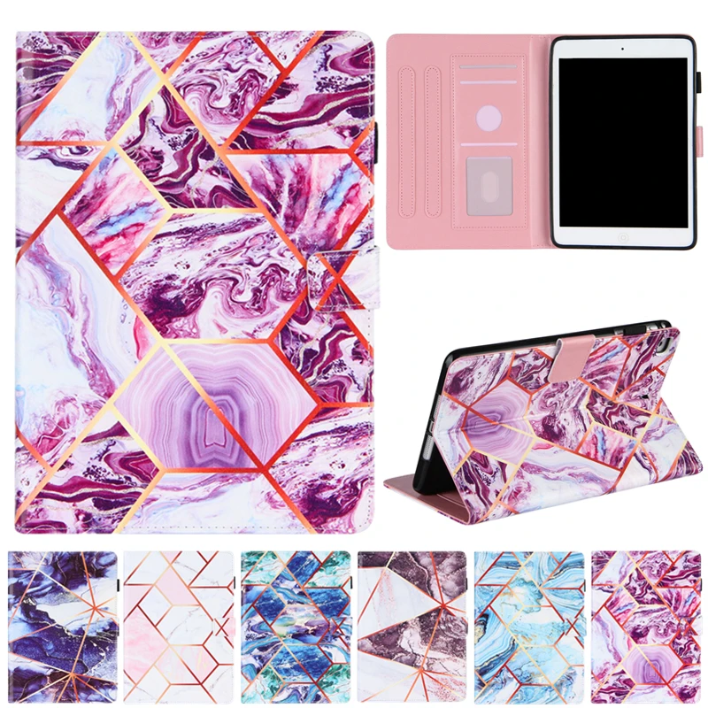 Чехол для планшета чехол Apple IPad Mini 7 9 дюйма мраморный кожаный подставка 5 4 3 2 1