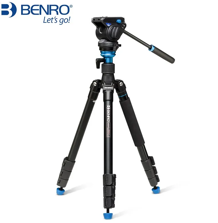 

benro tripod A2883FS4/A1883FS2C photographic camera video head monopod hydraulic damping head