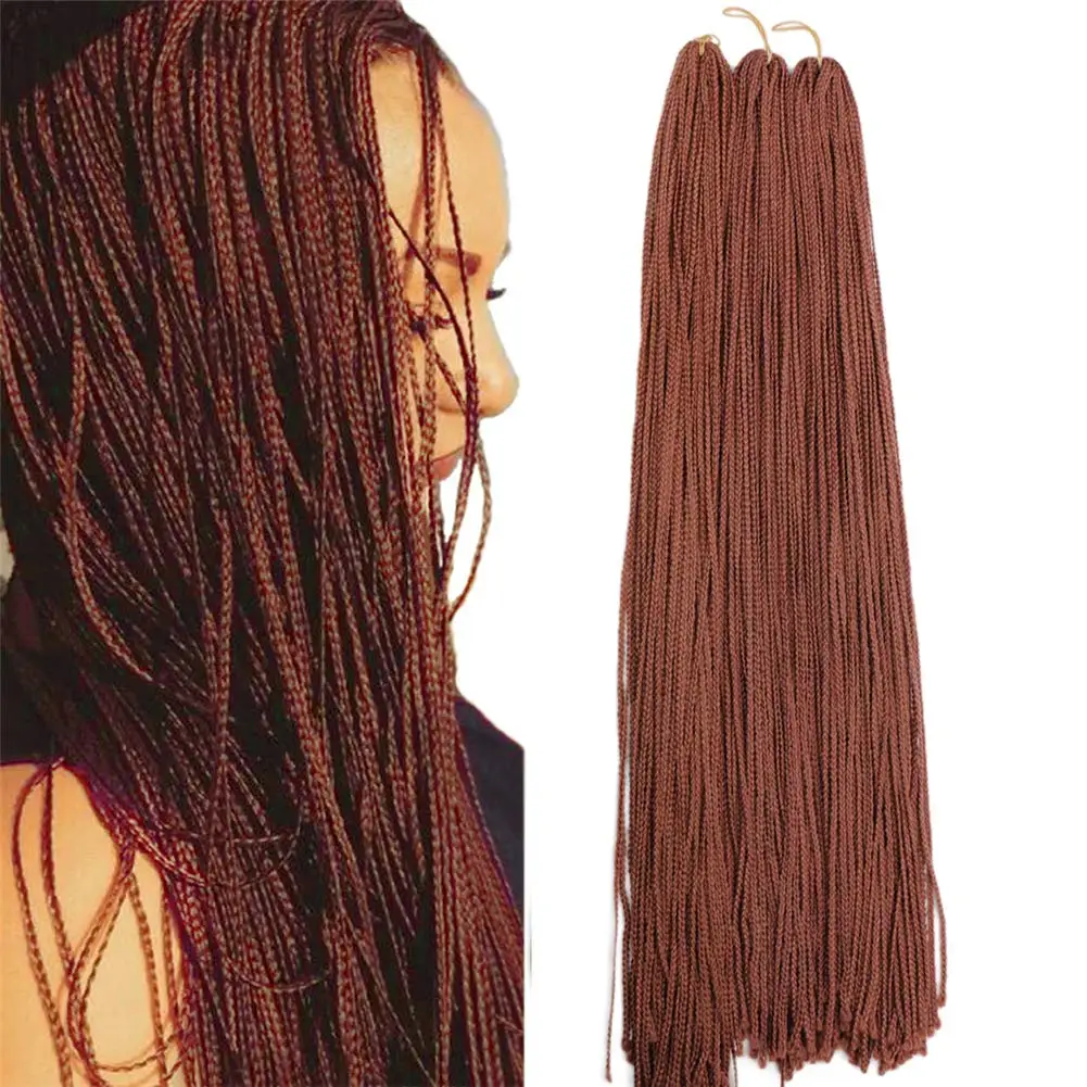 

Zizi Braids Small Box Braiding Crochet Twisted Hair Bundles Synthetic Hair Extensions Pre Stretched Braided Hair