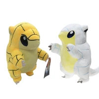 alola region first edition sandshrew plush cute yellow pangolin doll toys anime animal sandslash soft for children gift