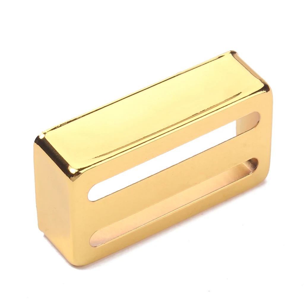 

Pair of Humbucker Pickup Covers Electric Guitar Accessories-Gold Plated