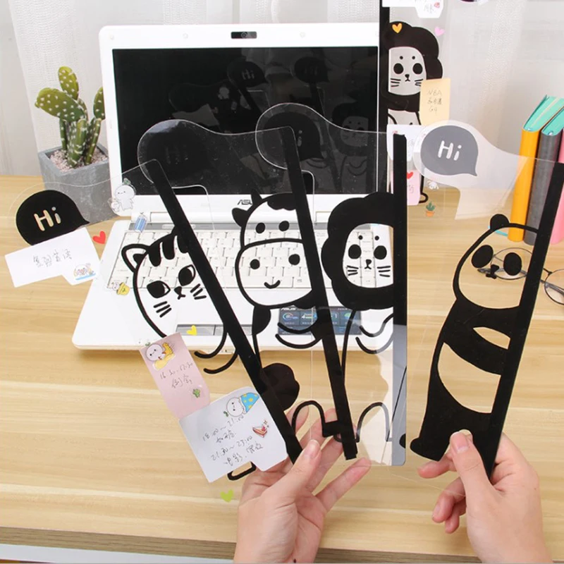 

1pc Cartoon Board Animals Convenient Memo Computer Side Message Board