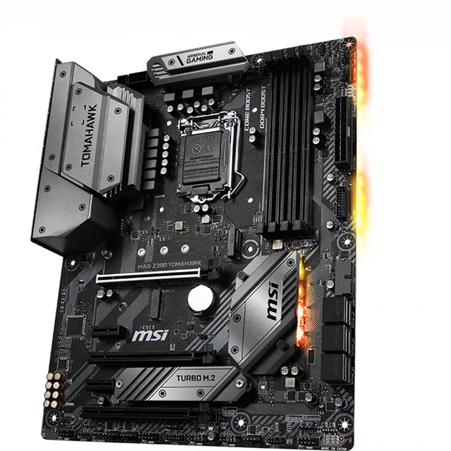 

MSI MAG Z390 motherboard supports Intel 9th generation CPU 9600K 9700K 9900K Intel Z390 LGA1151