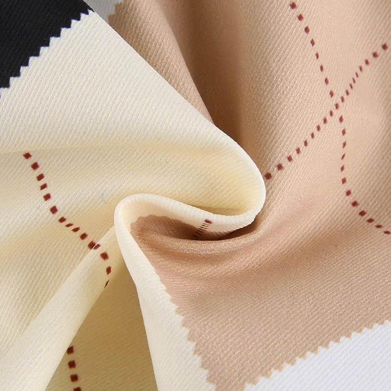 

SEASONS Argyle Plaid Skinny High Waist Pants Women Harajuku Casual Checkered Long Trousers Ladies Vintage Streetwear ASPA82056