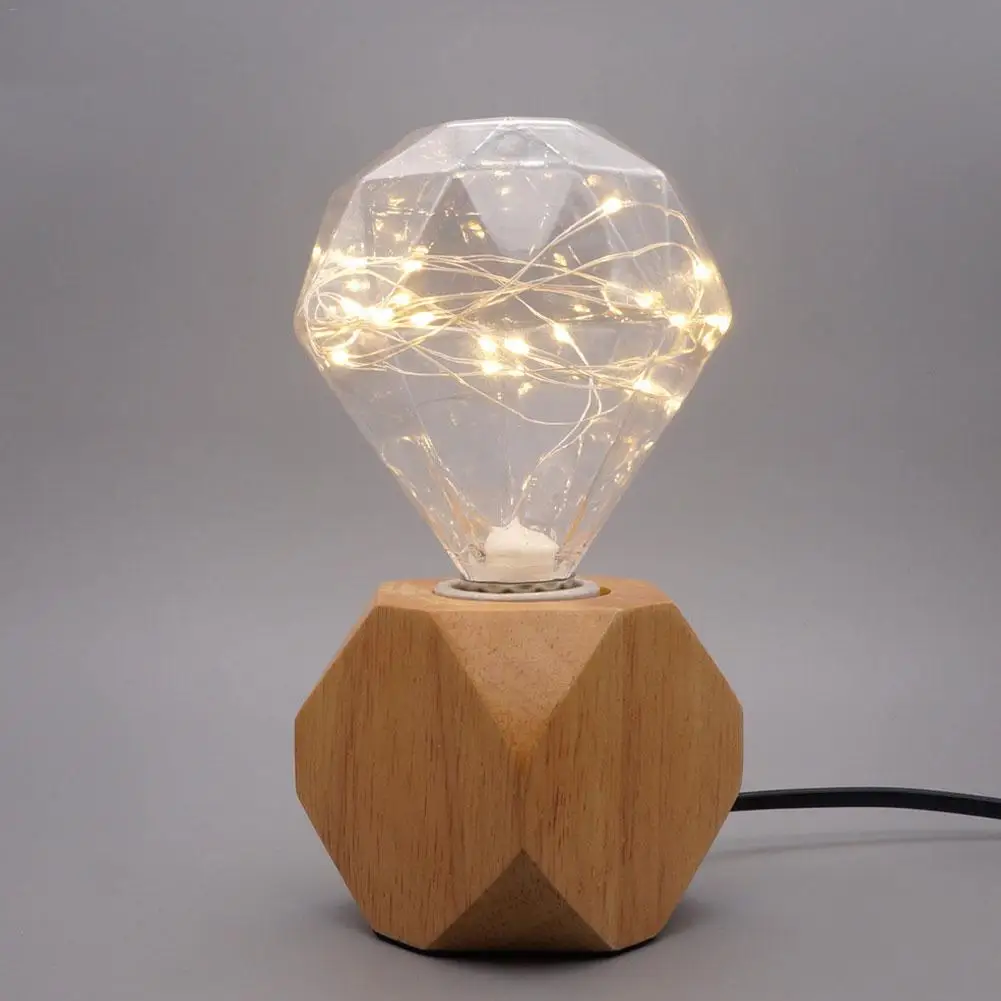 Креативный светодиодный светильник с медной лампой винтажный декоративный