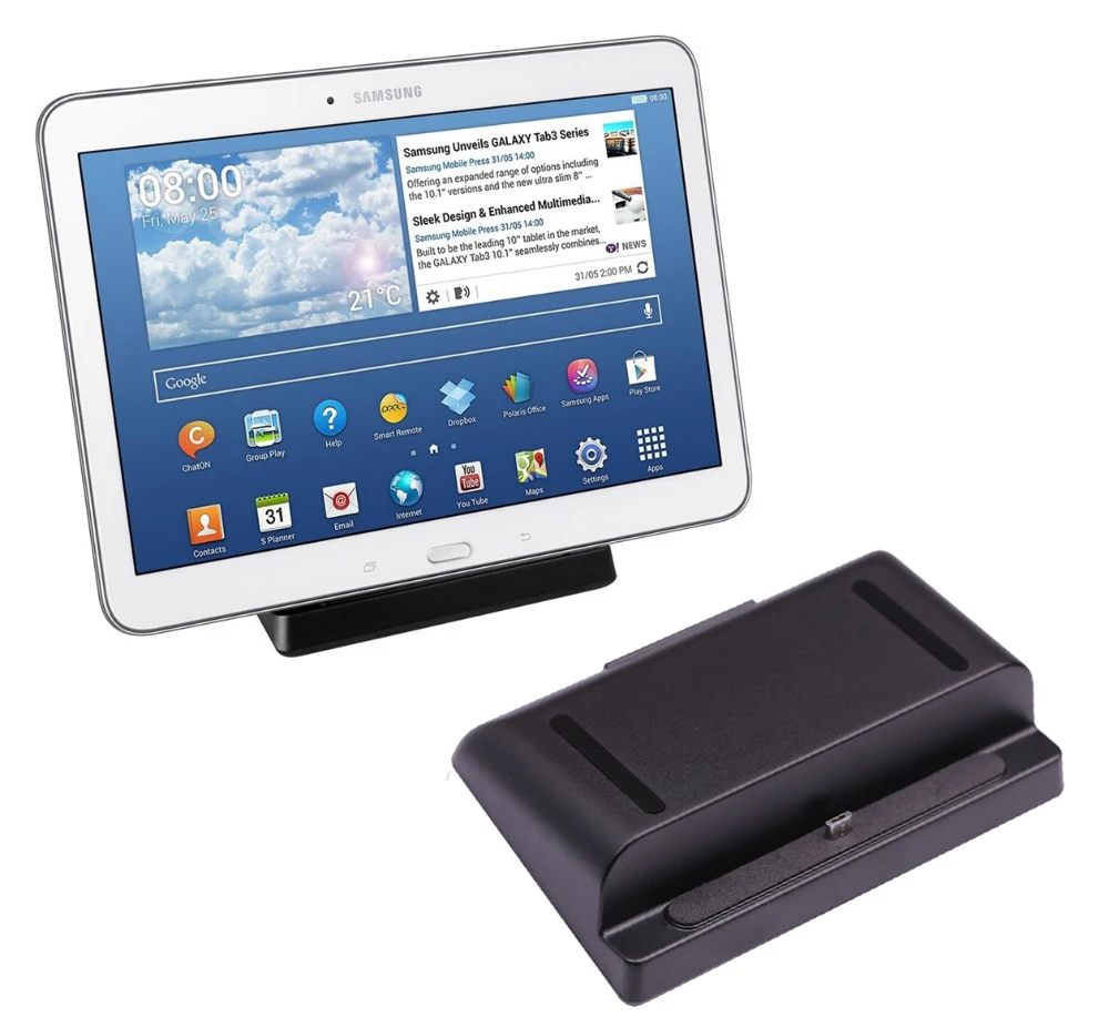Настольная док станция с Micro USB зарядная подставка держатель для Samsung Galaxy Tab 3 4 7 0 8