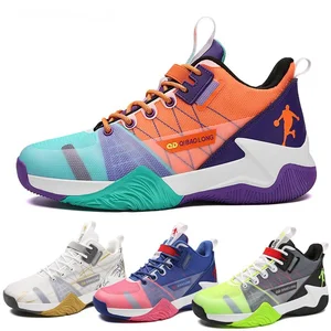 New Hot Superstar Fashion Rainbow Basketball Shoes Men Breathable High top Outdoor Street Sneakers U