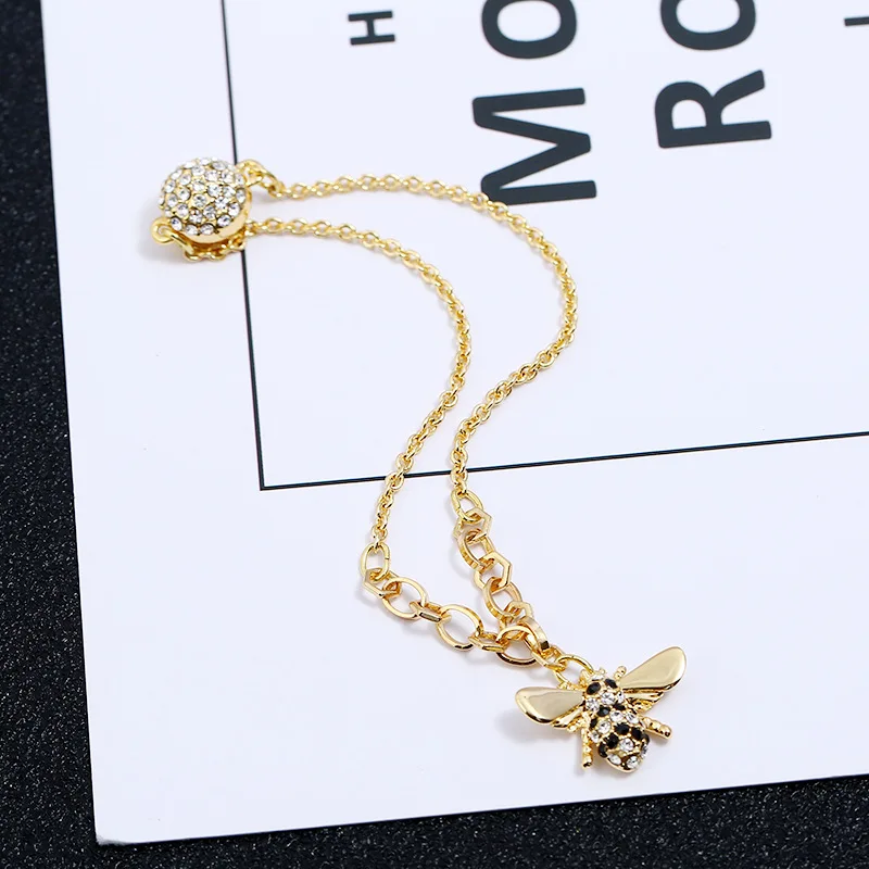 

SWA Fashion Jewelry High Quality Charm Cute Butterfly Bee Pendant Necklace Romantic Gift For Women