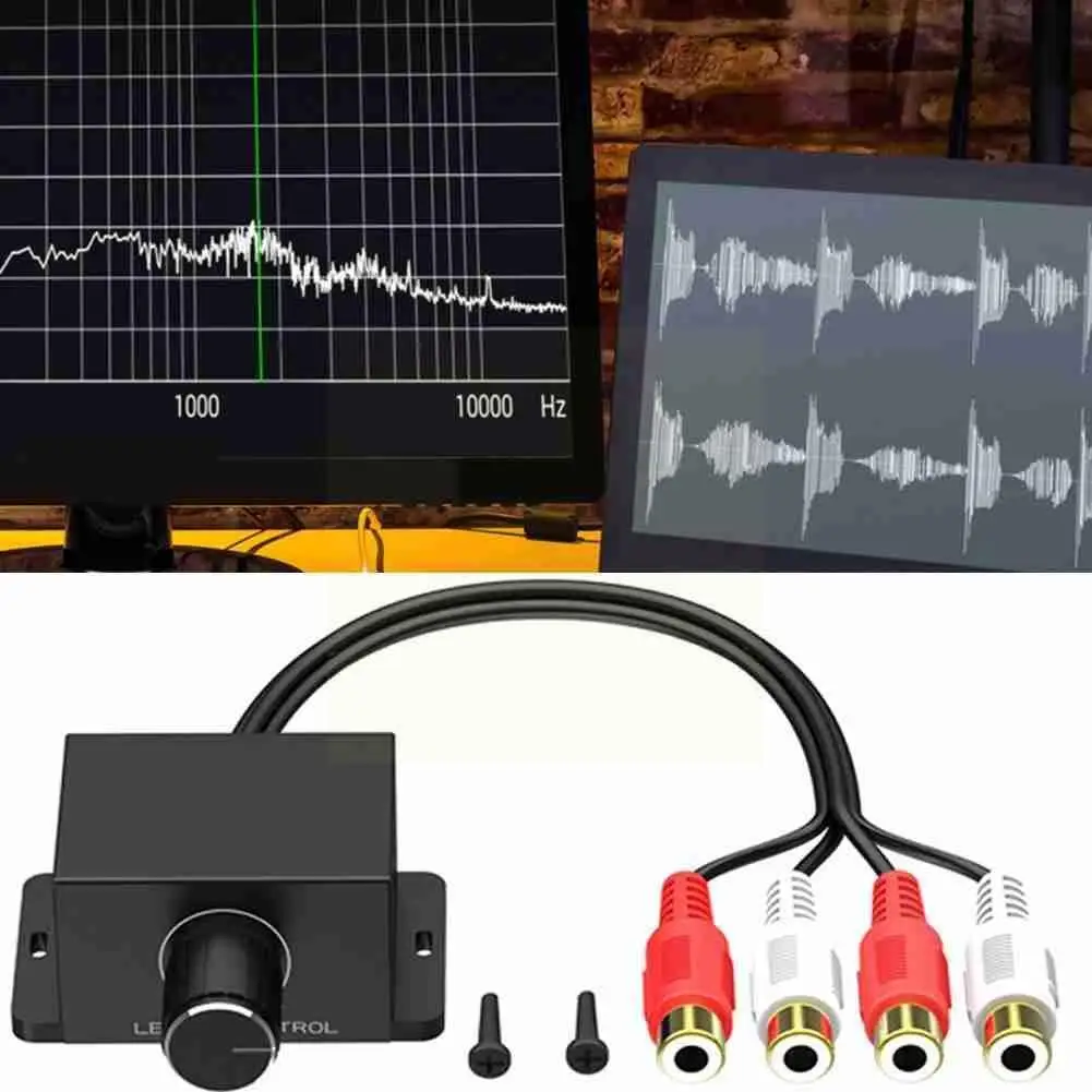 

Car Audio Power Amplifier Amplifier Bass Regulator 2rca Potentiometer Output Car Female And Male And Rca Input Potentiomete B8U0