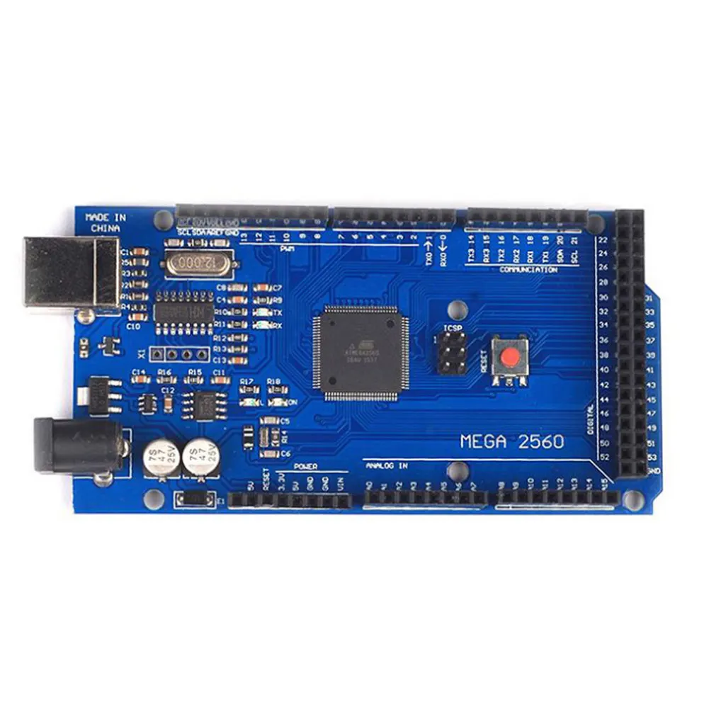 MEGA 2560 R3 макетная плата CH340G ATMEGA комплект с usb-кабелем для Arduinos TU-shop |