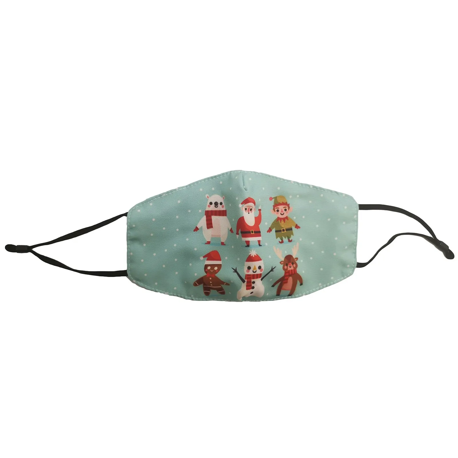 

Adult Christmas Reusable Protective Face Mouth Masks Adjustable Washable Protective Facemask With Outdoor Pm2.5 Muffle d5