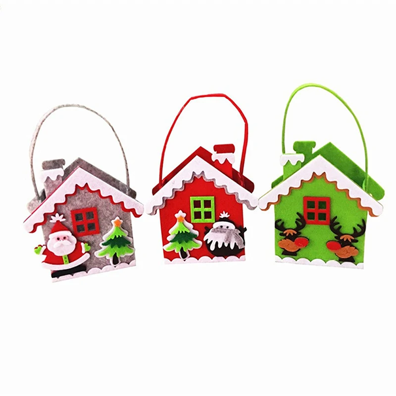 Крышка для бутылки с красным вином сумки Рождественский обеденный стол