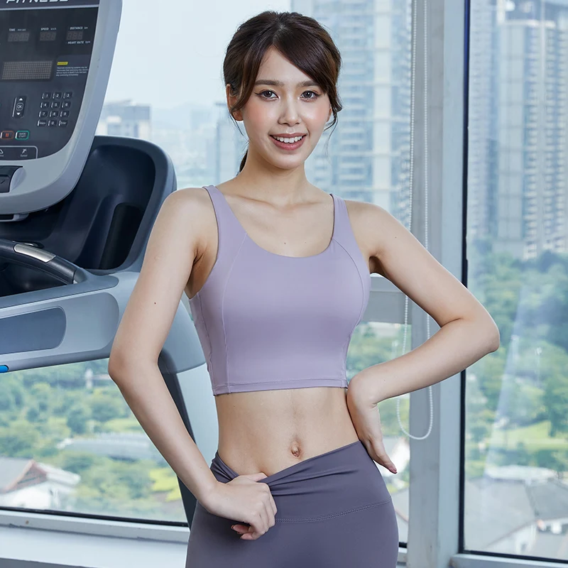 Sexy Women Sports Bras Breathable Cross Back Yoga Bra Nylon Elasticity Fitness Gym Female Underwear Push Up Workout Bra Crop Top