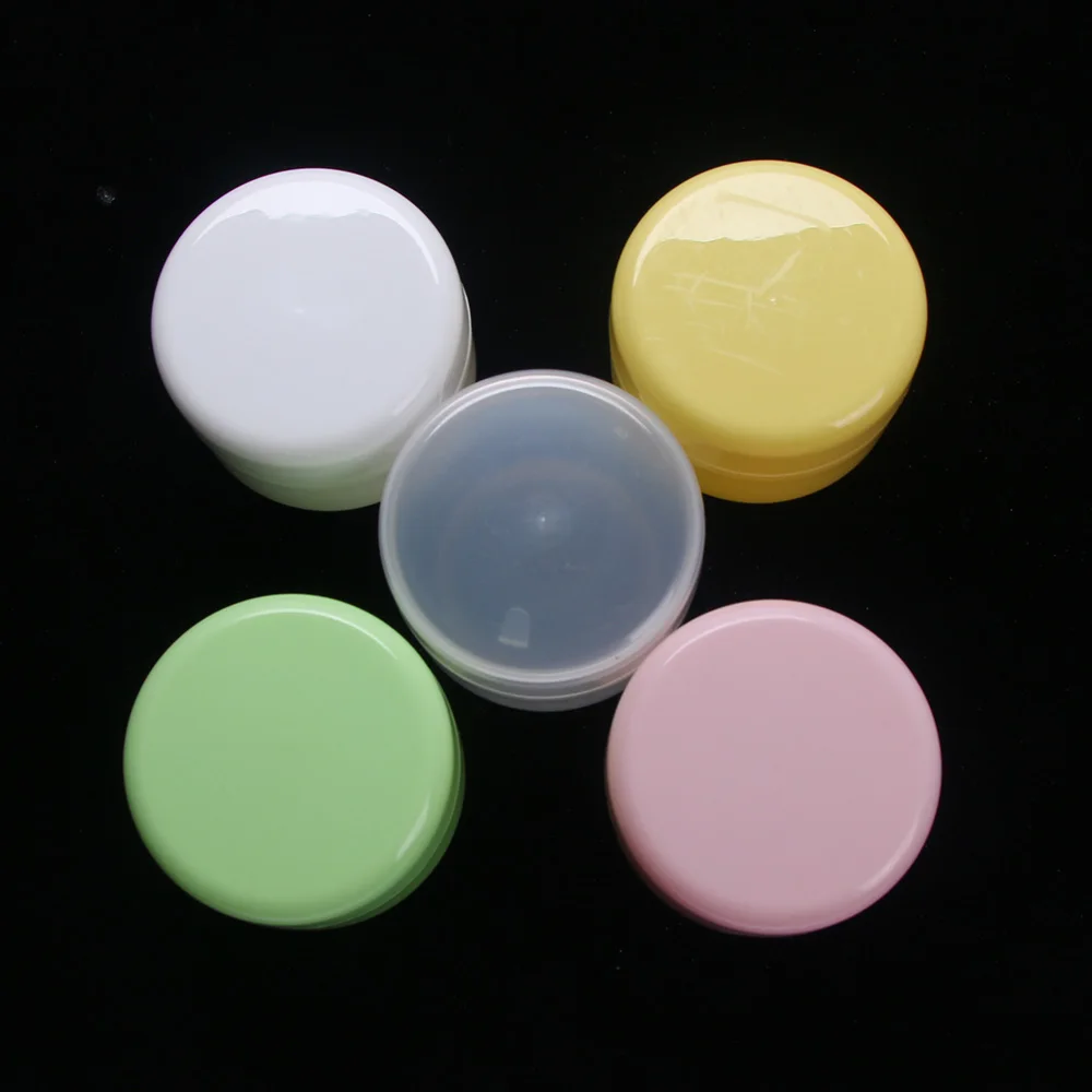 Пластиковый многоразовый контейнер для косметики 5 шт. 100 г | Красота и здоровье