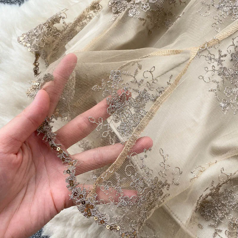 

2021 Summer New Improved Cheongsam Vestidos Female Retro Embroidery Beaded Small Stand-up Collar Slim Mini Dress KK037