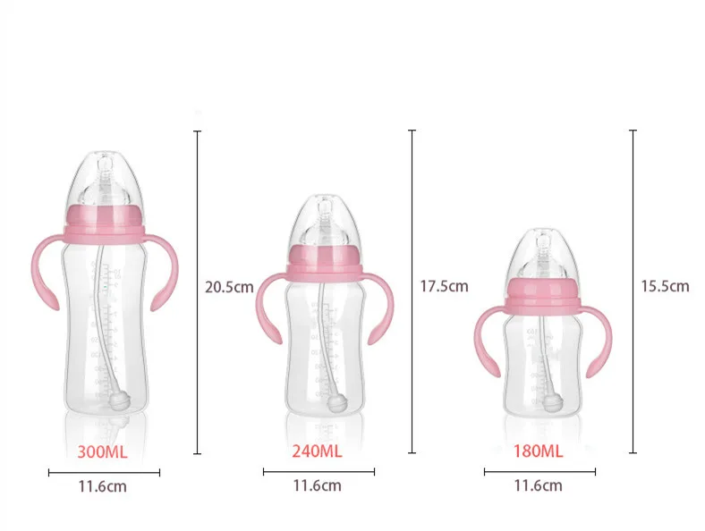 1 шт. детская пластиковая бутылочка для кормления 320 мл|Бутылки| |