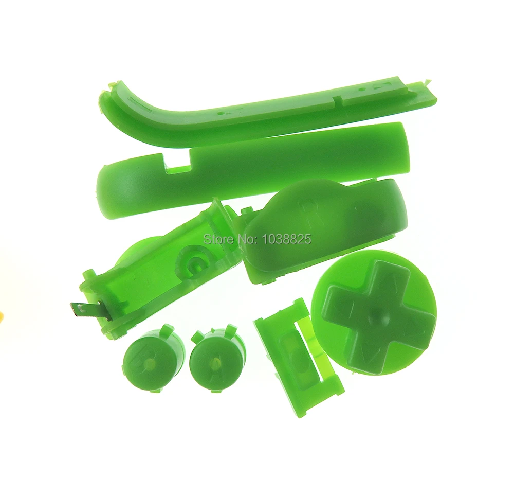 10 комплектов D колодки кнопки включения питания для Gameboy Advance A B L R клавиатуры GBA d-pad