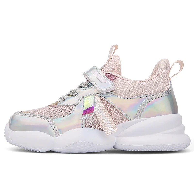 Детская обувь Летняя спортивная для девочек Дышащая малышей Легкая модная