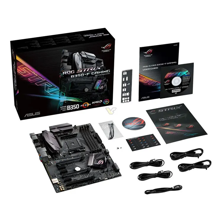 

Материнская плата ASUS AMD ROG STRIX B350-F GAMING 64 Гб DDR4 AM4 ATX SATA M.2